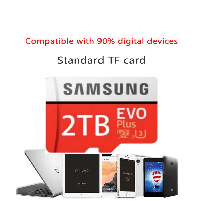 ( Samsung ของแท้ ) EVO Micro SD Card Class10 512GB/1TB/2TB การ์ดหน่วยความจํา ✈ การ์ดหน่วยความจํา ไมโคร sd ความเร็วสูง/โท - รูปที่ 6