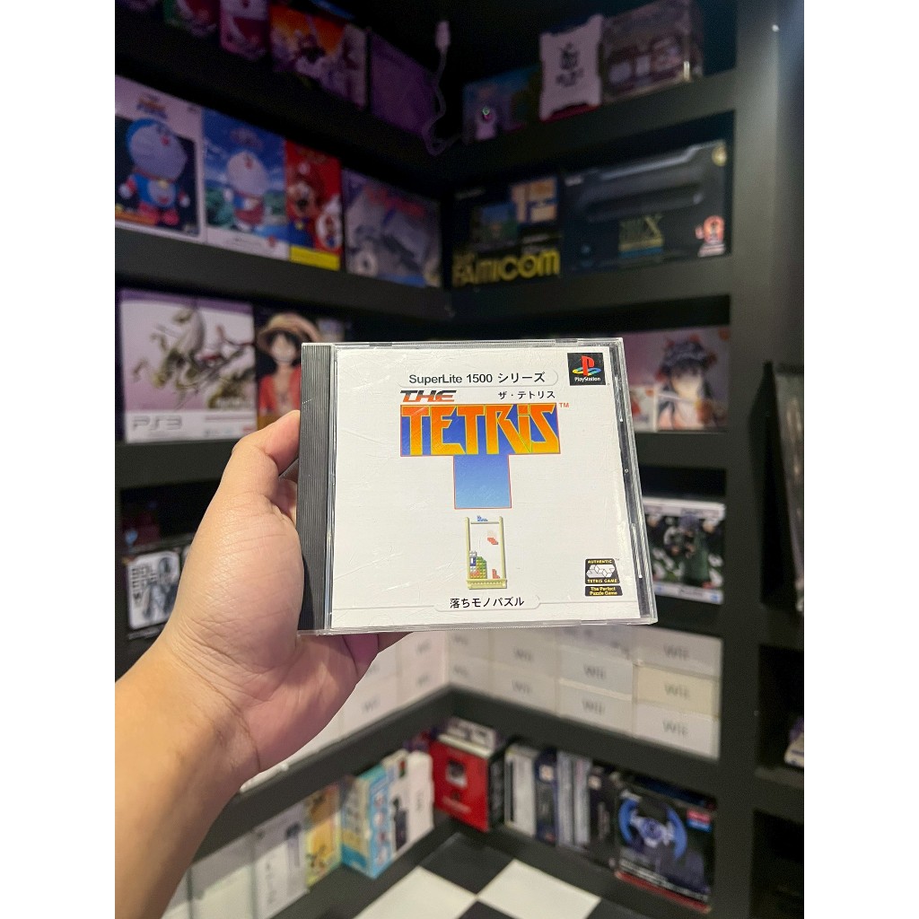 แผ่นเกมแท้ Ps1 SuperLite 1500 Series: The Tetris Japan