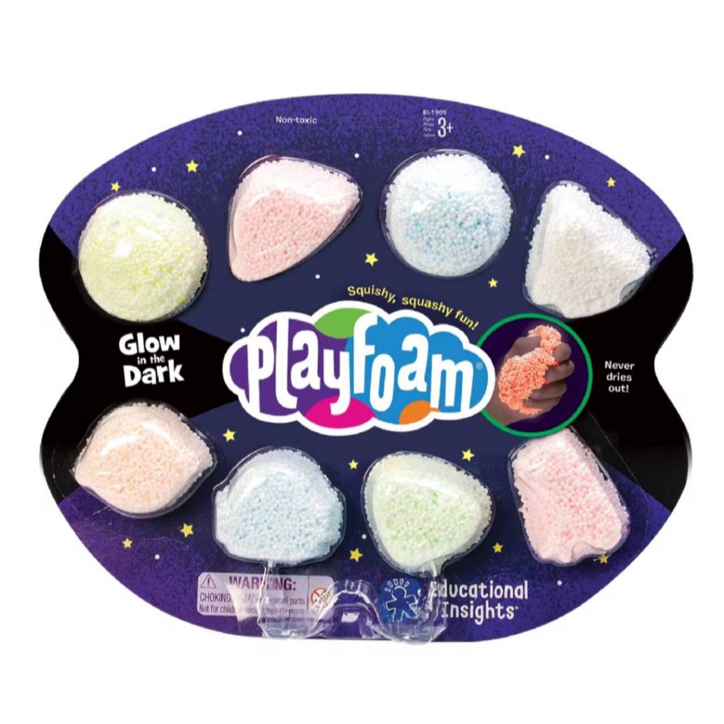 Playfoam® Glow In The Dark 8-Packแป้งปั้นเรืองแสงในที่มืด(3y+)