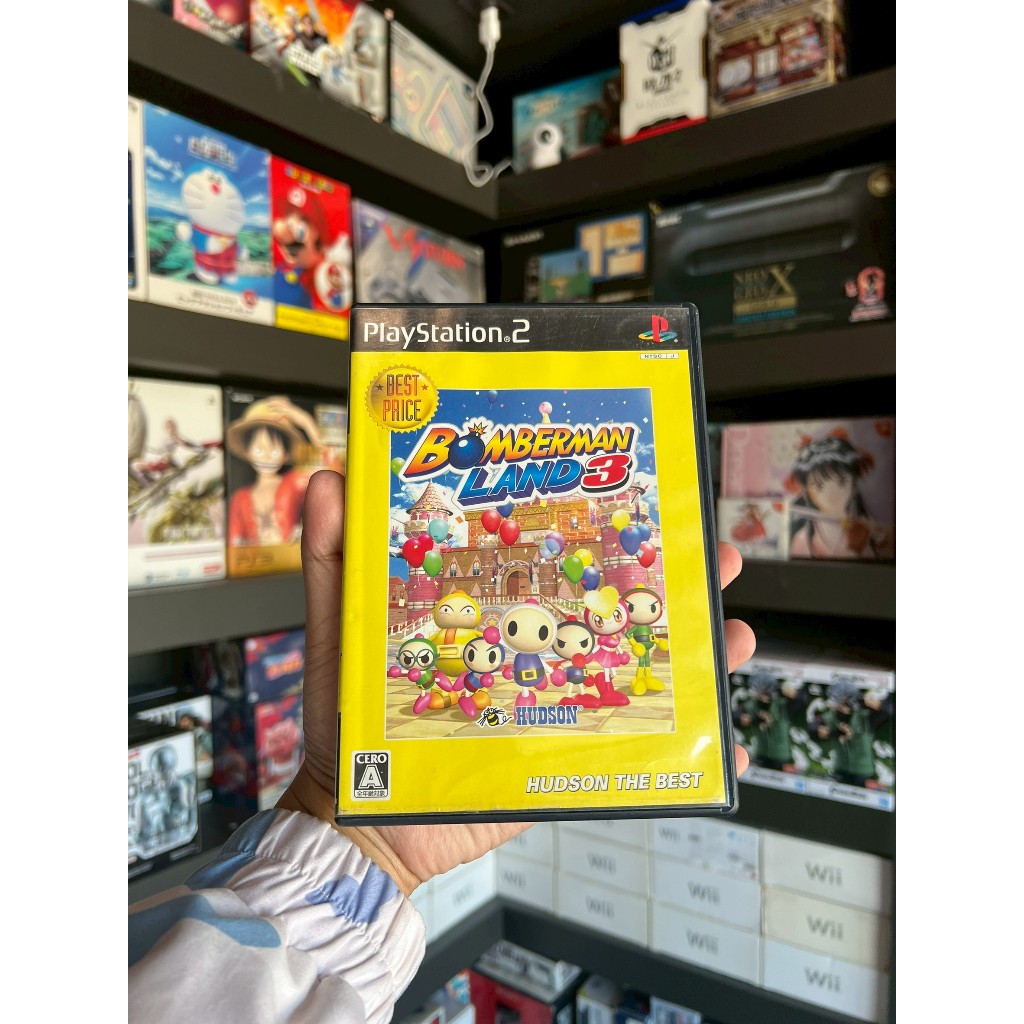 แผ่นเกมแท้ Ps2 Bomberman Land 3 Japan