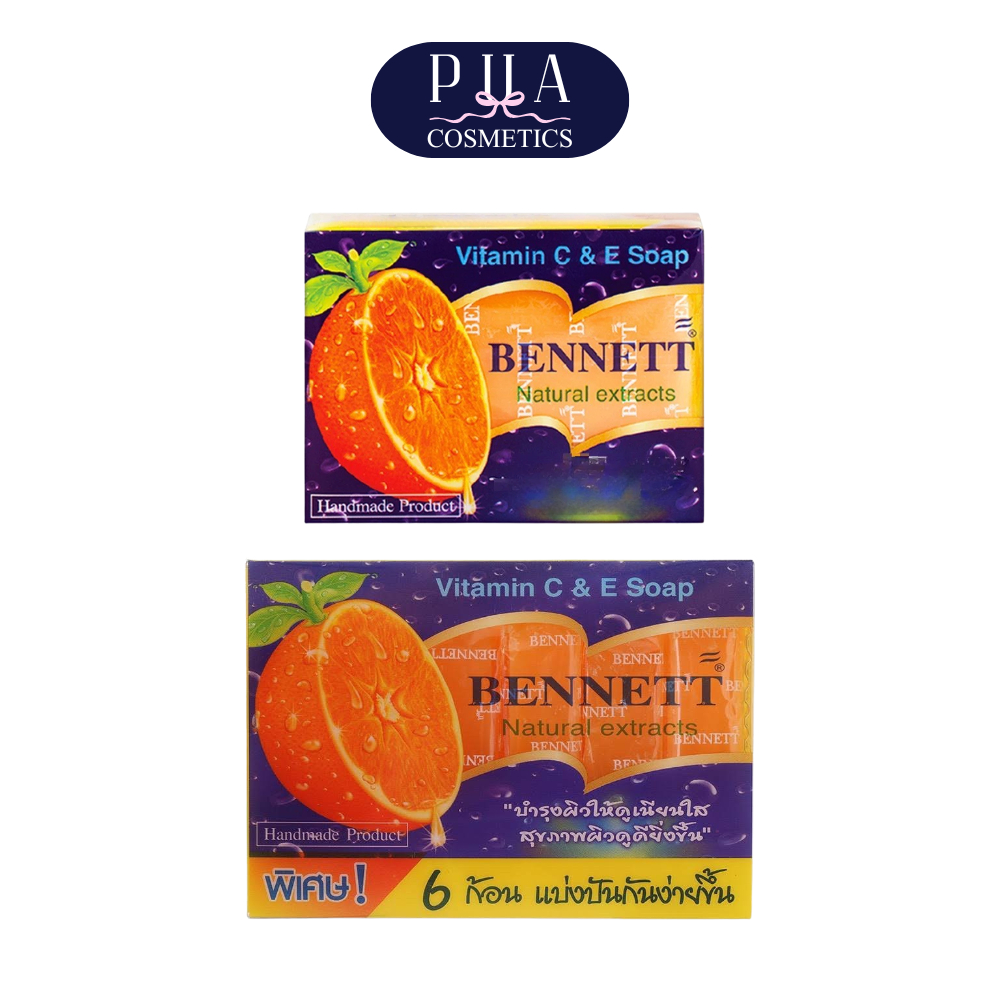 Bennett Vitamin C&E Soap สบู่เบนเนท วิตามิน C&E