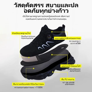 P78 X-Box รองเท้าเซฟตี้ ไม่ต้องผูก เชือก แค่หมุนปุ่มเดียว ง่าย สะดวก พร้อมลุยทุกได้ทุกกิจกรรม ใส่ได้ทั้งชายหญิง