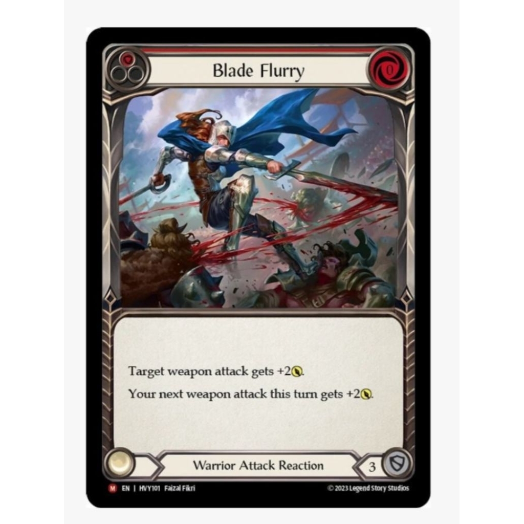 Flesh and blood:Blade Flurry(Foil)