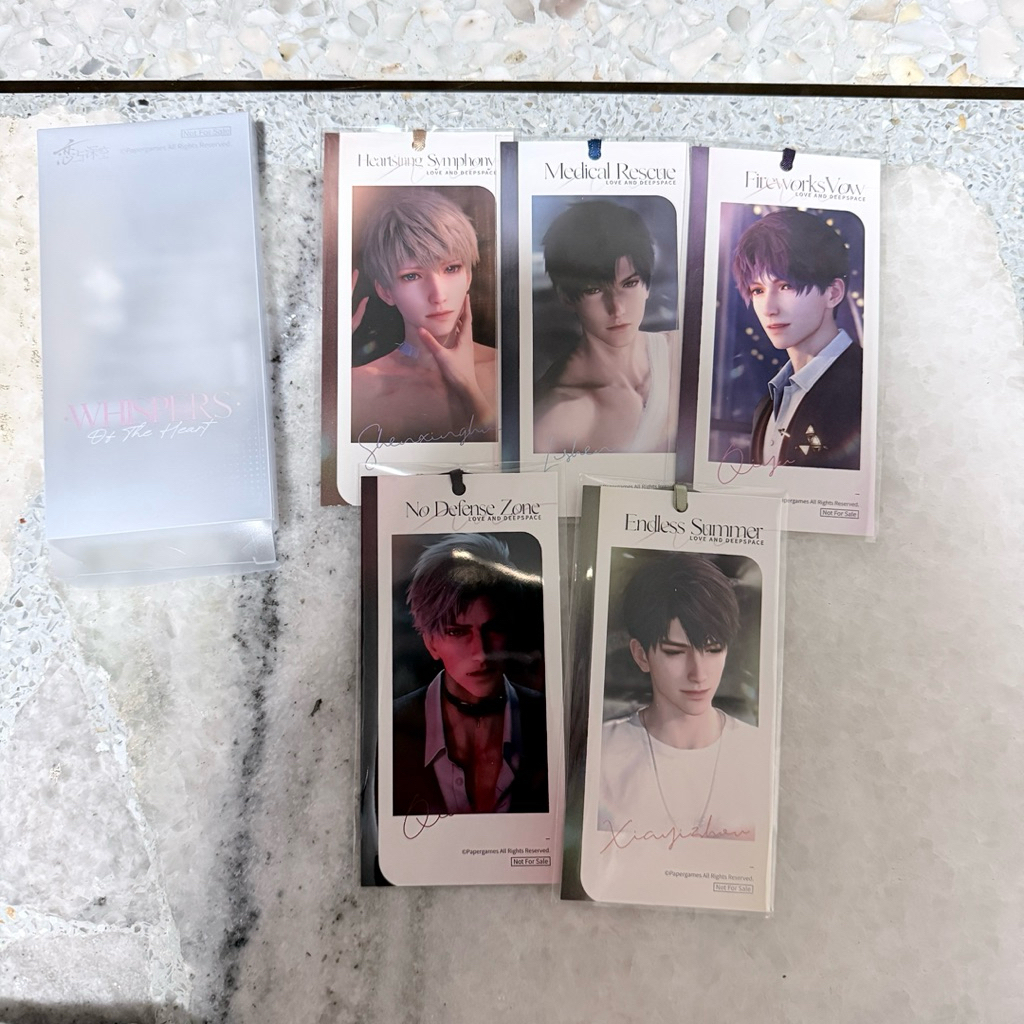 [พร้อมส่ง] Love and Deepspace : ของสะสม กู้ด จาก official 💓