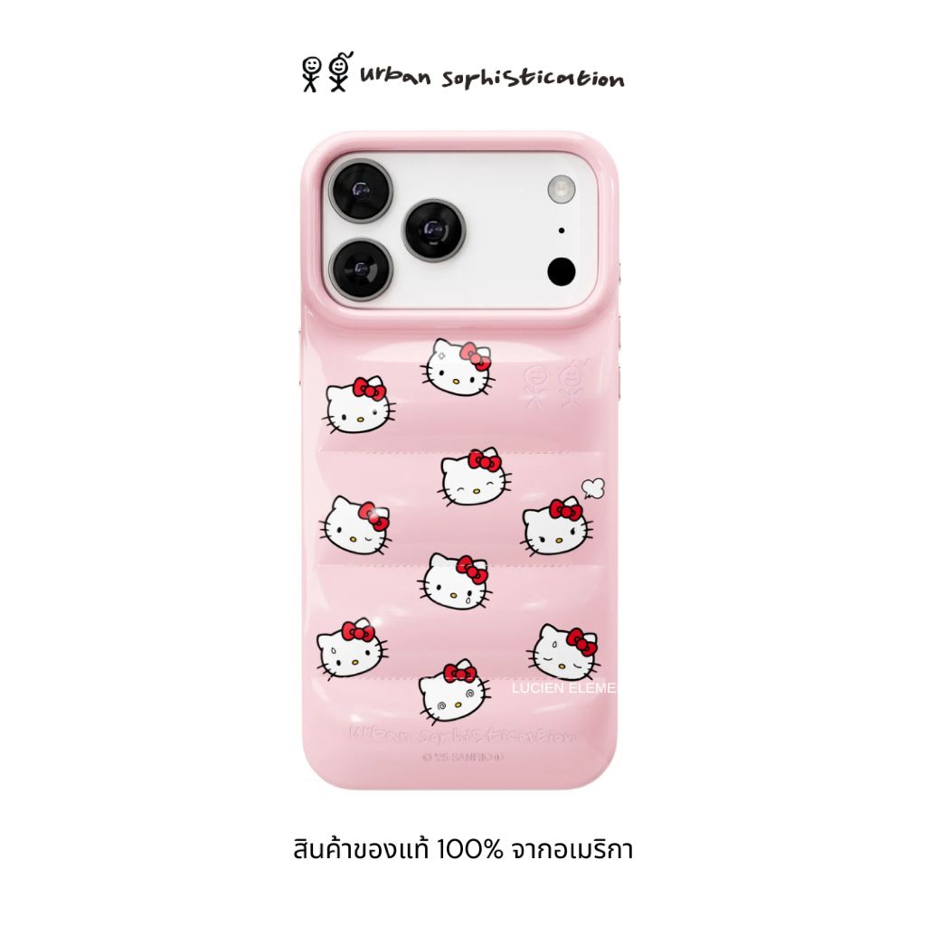 URBAN SOPHISTICATION x SANRIO : 17 / 17 PRO / Air / 17 PRO MAX - ALL THE FEEELS (ของแท้100%)