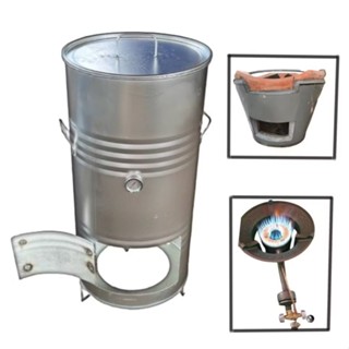 ถังอบไก่ ใช้เตาถ่าน ใช้แก๊ส ขนาด 100 ลิตร