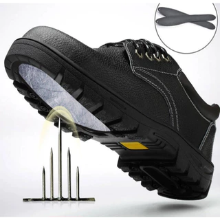 Size:36-46รองเท้าเซฟตี้ รองเท้าหัวเหล็ก รองเท้า โรงงาน SAFETY SHOES ไซร์ 35 - 45 คุณภาพดี
