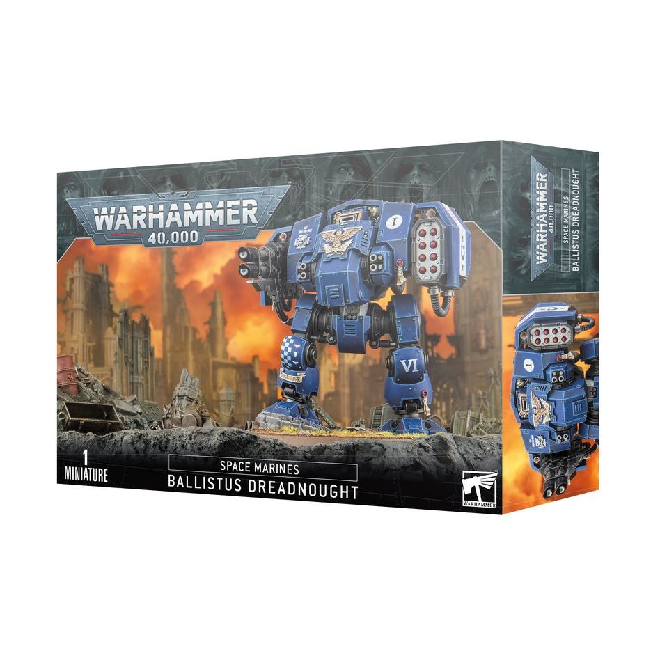 Warhammer 40K Ballistus Dreadnought – Games Workshop Space Marines Miniatures