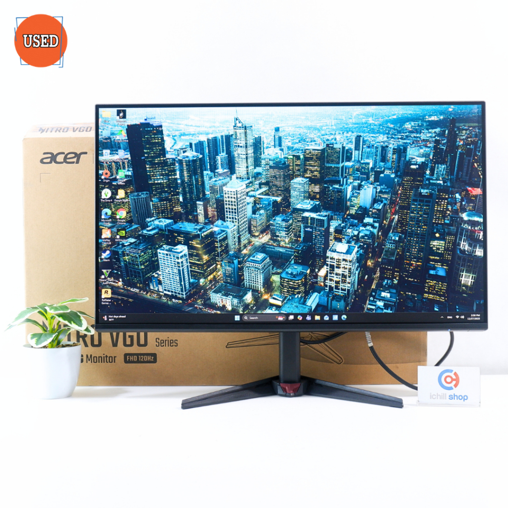 MONITOR (จอมอนิเตอร์) ACER NITRO VG270 GBMIPX 27 INCH FHD IPS 120Hz P16896