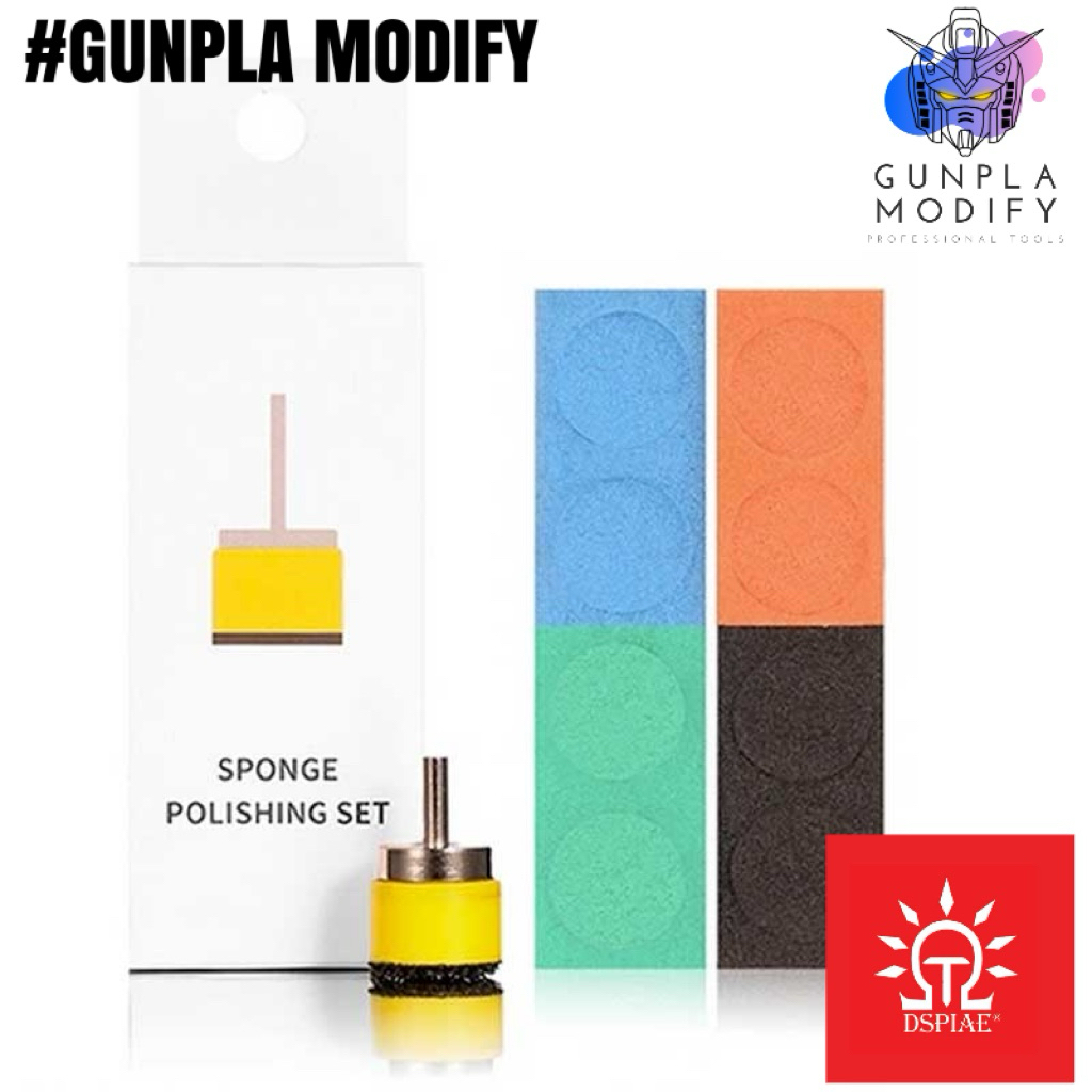 DSPIAE SPP-S01 Sponge Polishing Set ชุดหัวขัดเงาฟองน้ำ