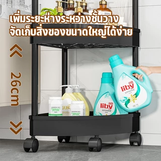 ชั้นเก็บของ ชั้นวางของเข้ามุม ชั้นวางเอนกประสงค์ 3/4/5ชั้น คุณภาพ แข็งแรง มากคะ มีล้อเลื่อนเคลื่อน มีให้เลือก 2 สี