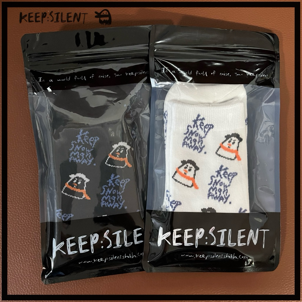 Keep silent | ถุงเท้า Keep Snowman Away #Ormkornnaphat