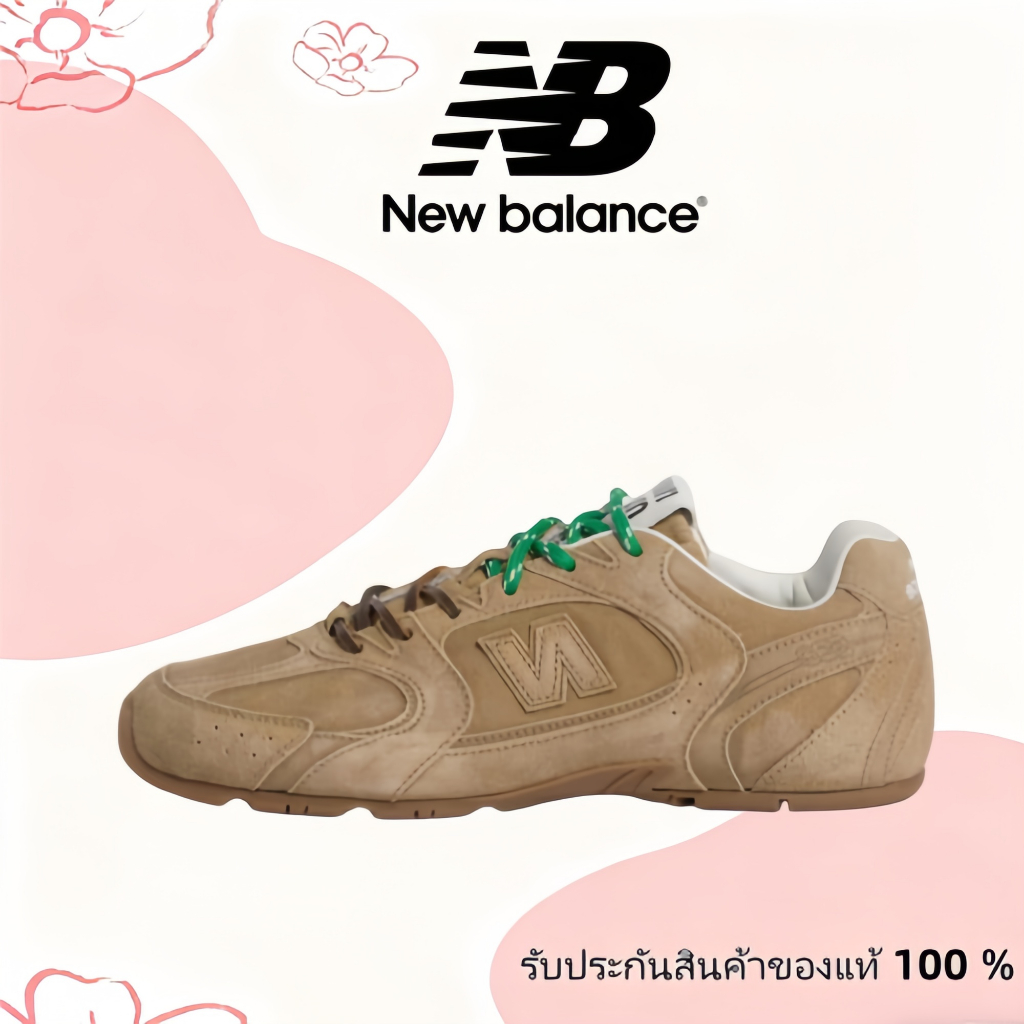 🔥ของแท้ 100 %🧸 New Balance x  MIU MIU  5E165E_Z5O_F0379_F_D005 Outdoor commuting running casual shoe