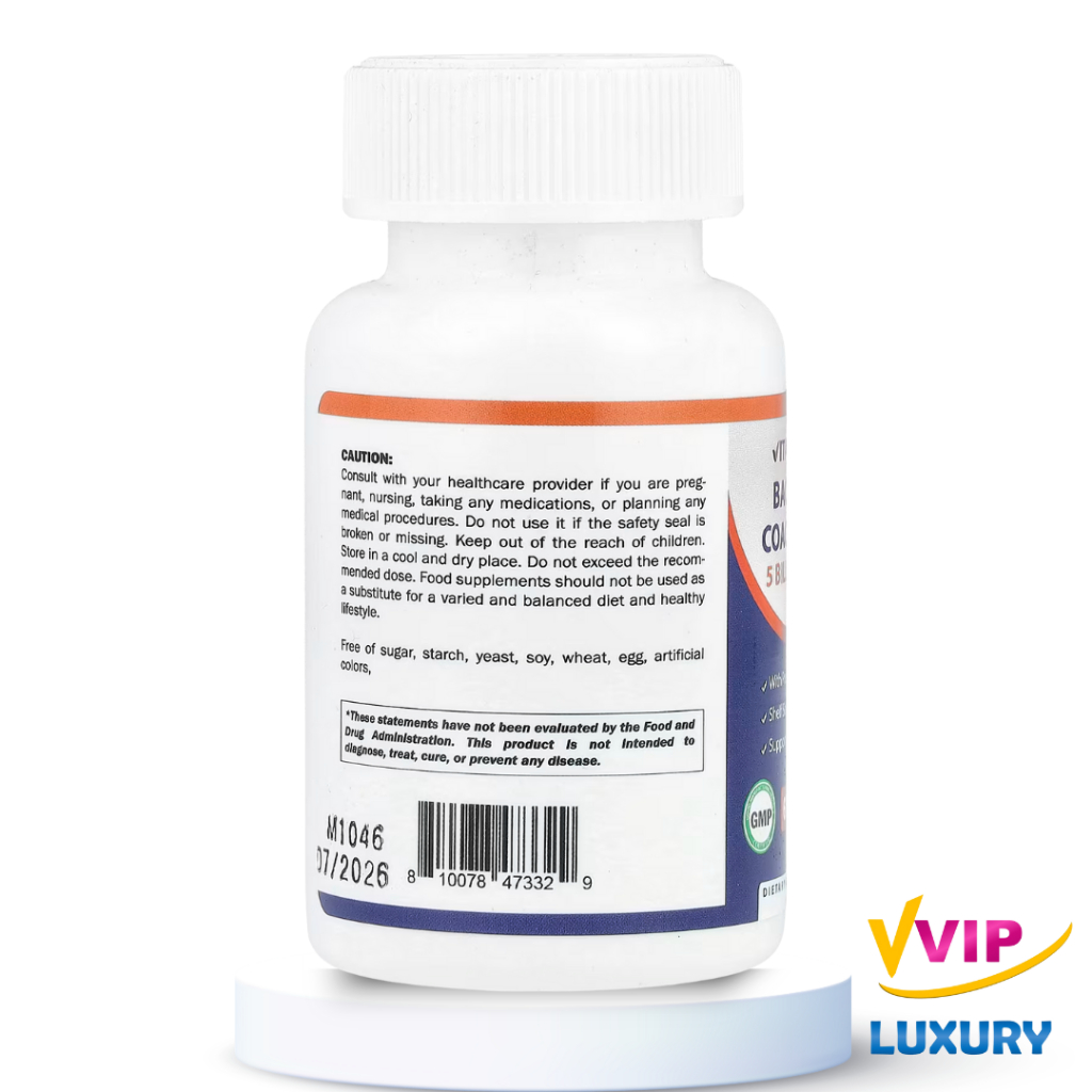 exp02/2028 โปรไบโอติกทนกรดดี probiotic Bacillus Coagulans 5 billion 60 capsules Vitamatic - รูปที่ 2