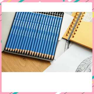 (ยกกล่อง 12 ชิ้น) Staedtler รุ่น Mars Lumograph ดินสอเขียนแบบ ดินสอแรเงา ดินสอวาดภาพ