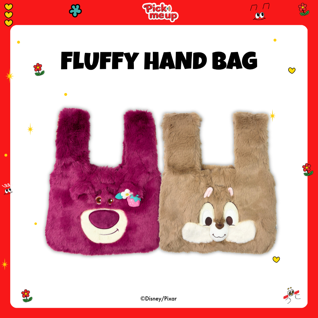 PickMeUp กระเป๋า Fluffy Hand Bag ลิขสิทธิ์ Disney