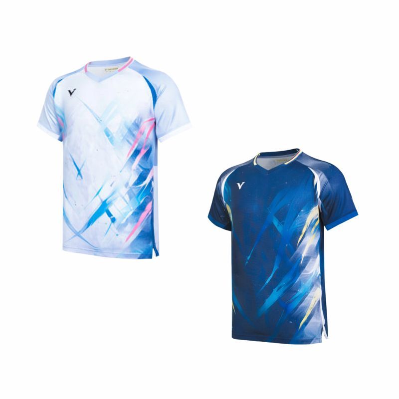 VICTOR เสื้อกีฬาแบดมินตัน แขนสั้น รุ่น T-60004 — صورة 6
