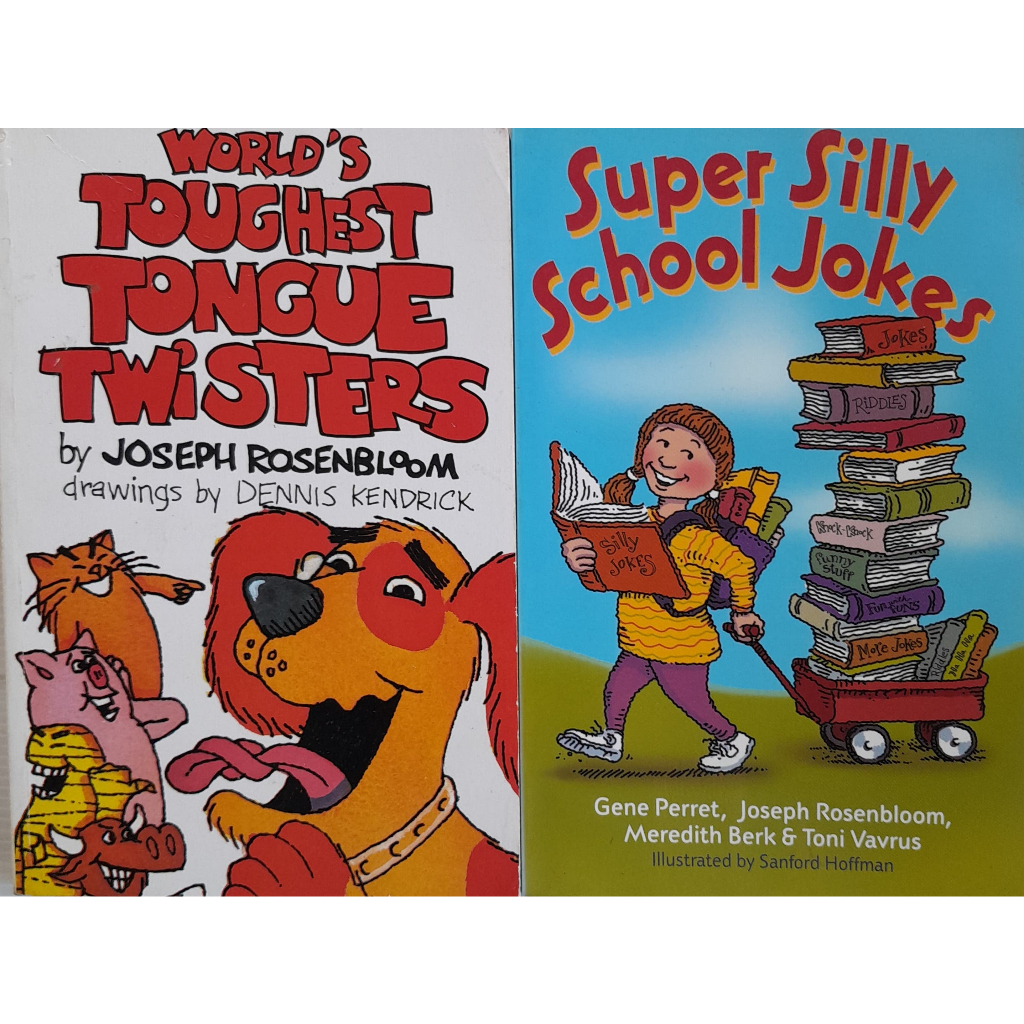 c94-7 Tongue twisters and school jokes หนังสือมือสอง ปกอ่อน