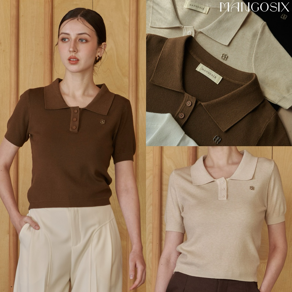 เสื้อคอปก รุ่น Honeycomb (A61)