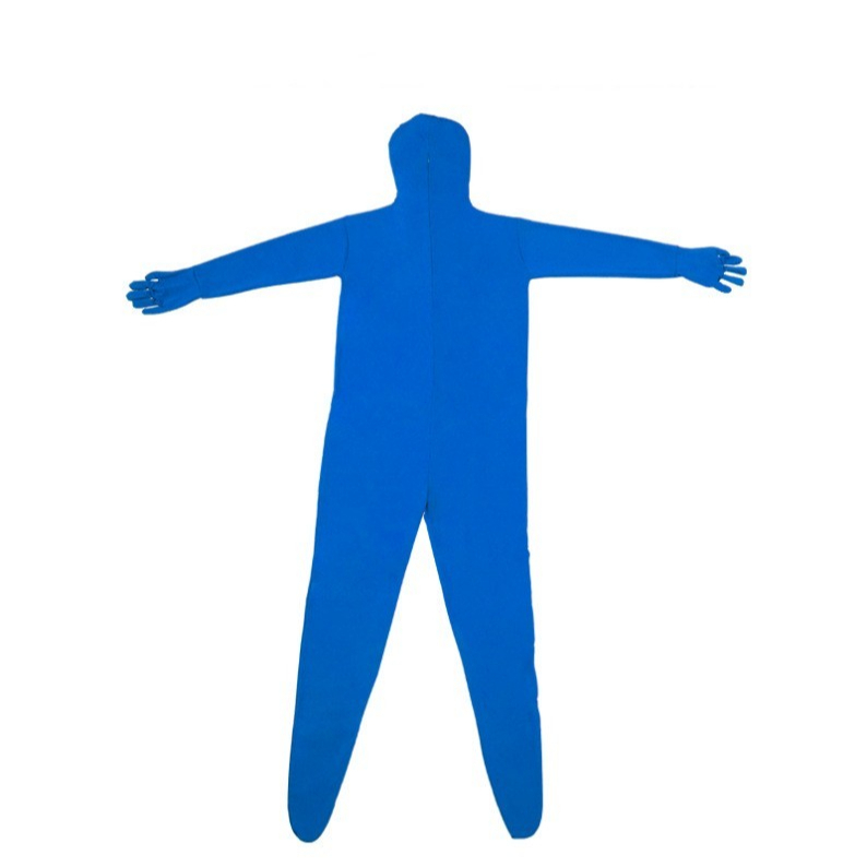 ชุดกรีนสกรีน บอดีสูทสีเขียว ชุดแฟนตาซี เหมาะกับการไปงานปาร์ตี้ สำหรับผู้ใหญ่ green screen cosplay