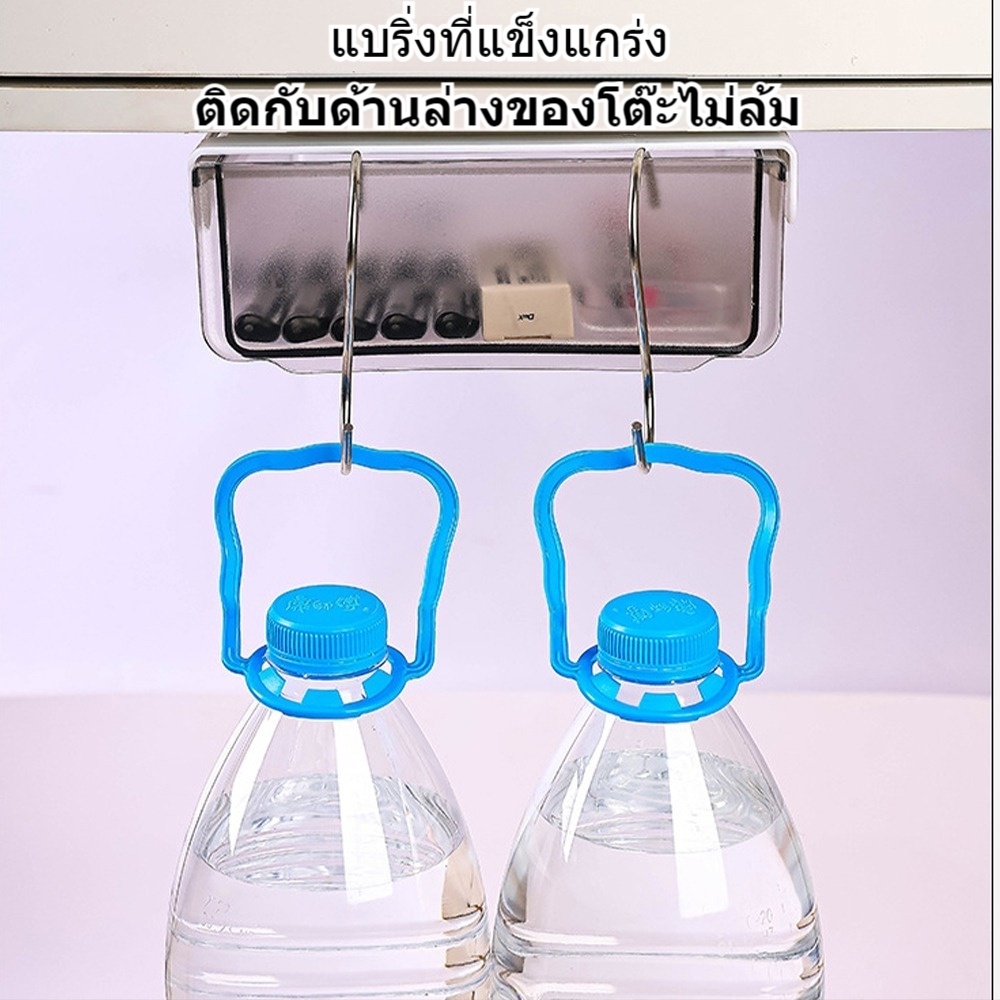 (พร้อมส่ง) กล่องเก็บของ ลิ้นชักใต้โต๊ะ กล่องพลาสติกใส ลิ้นชักติดใต้โต๊ะ ลิ้นชักอเนกประสงค์ ติดตั้งง่าย - รูปที่ 7