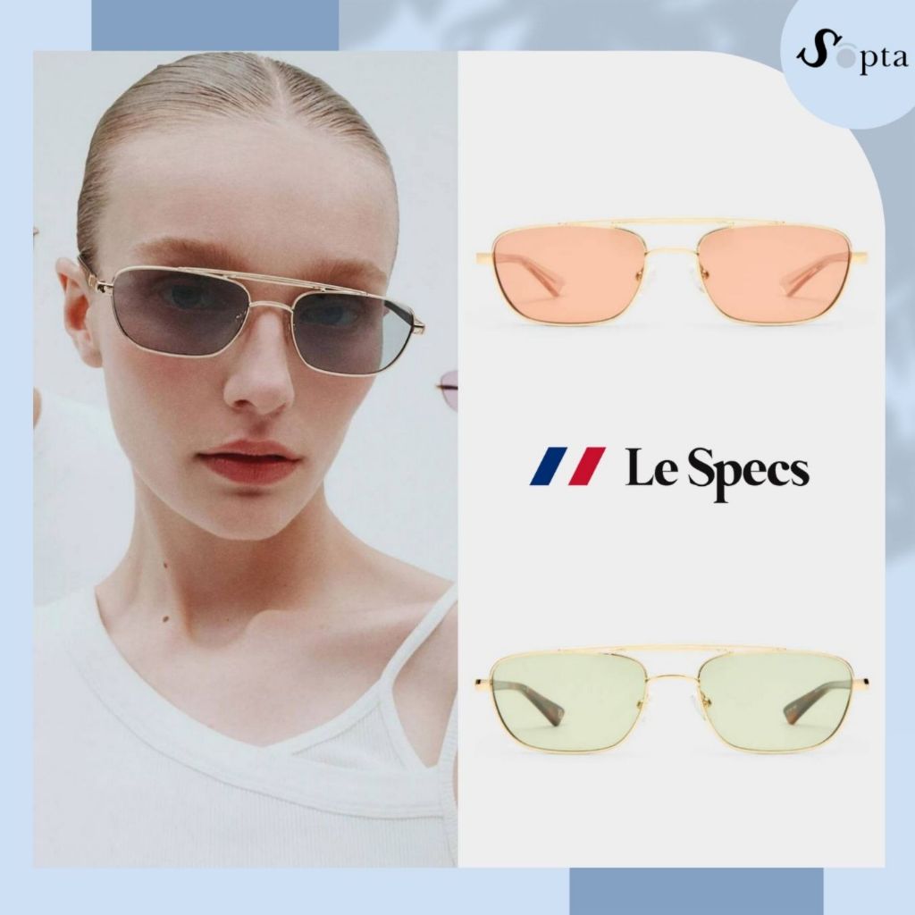 (รุ่นใหม่ล่าสุด 🇦🇺 ส่งด่วน) Le spec แว่นกันแดด Le specs  รุ่น LE MIMI กัน UV400