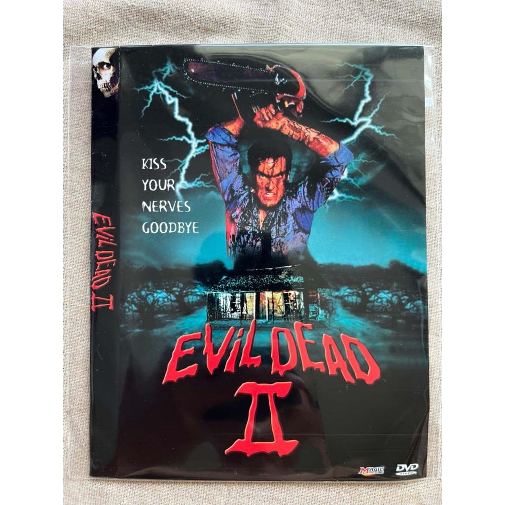 Dvd ดีวีดี หนัง ภาพยนตร์   แผ่นแท้ 100%      แผ่น d v d                      หนังหายาก evil dead 2
