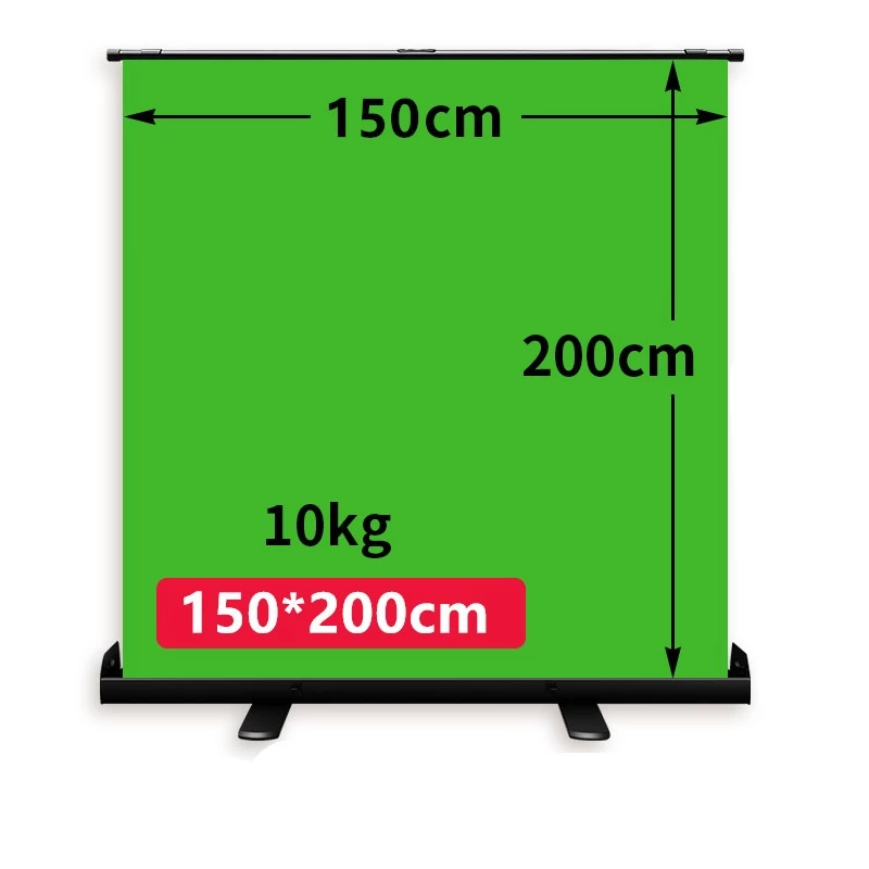 ฉากหลัง ROLL UP GREEN SCREEN ขนาด 150*200 ซม thumbnail 3