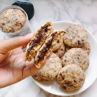 ซอฟคุกกี้ลาวา ไส้ดาร์กช็อกโกแลตไส้เยิ้มๆ