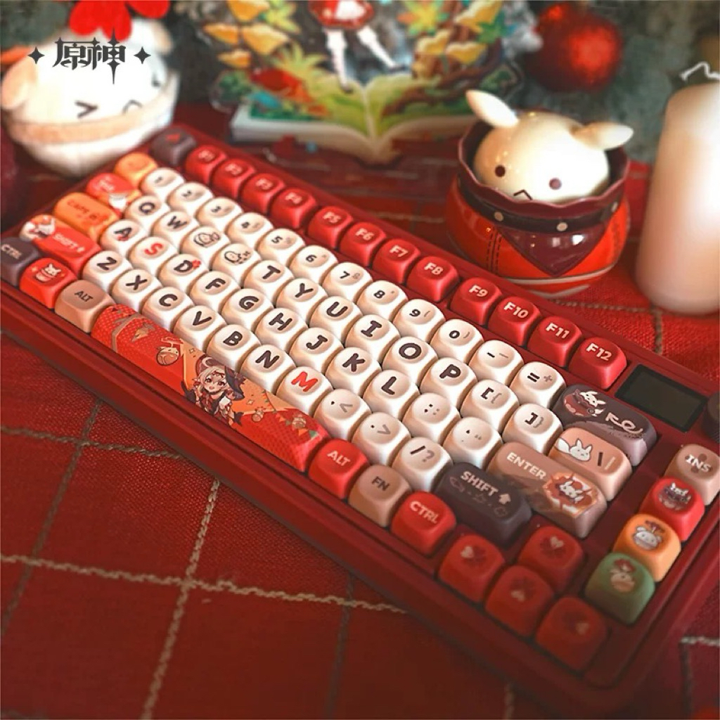 [PRE-ORDER🛑 อ่านรายละเอียดก่อนซื้อ][Genshin Impact] Klee Fleeing Sunlight Mechanical Keyboard คีย์บอร์ดน้องคลี