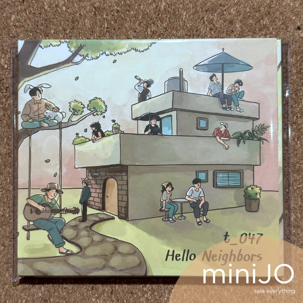 CD เพลง T_047 อัลบั้ม Hello Neighbors