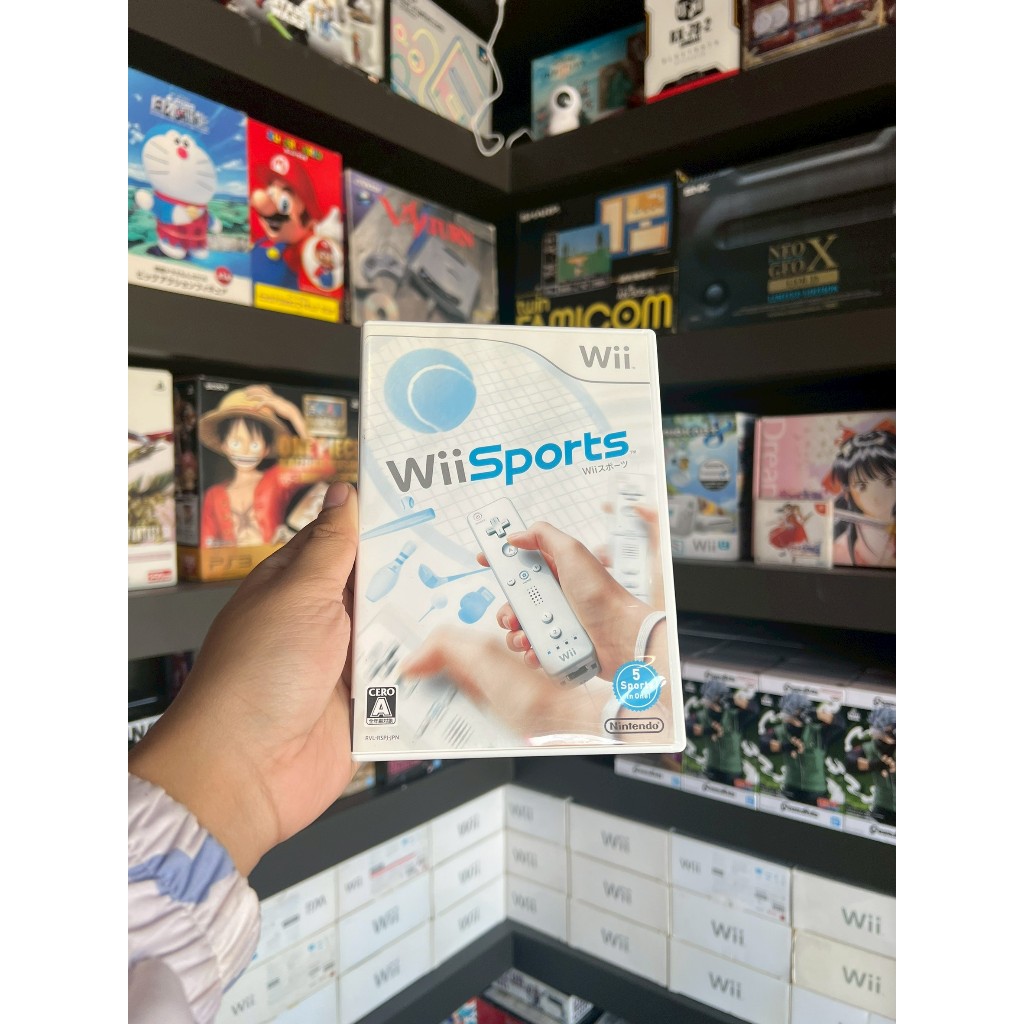 แผ่นเกมแท้ Wii Wii Sports Japan มือสอง