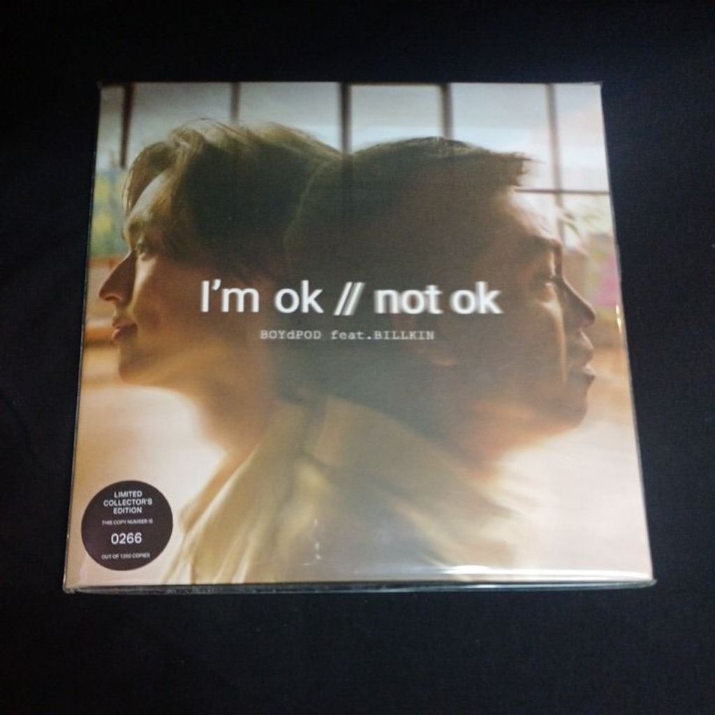 Vinyl แผ่นเสียง 7" BOYdPOD feat. BILLKIN : I'm ok // not ok [2025]*