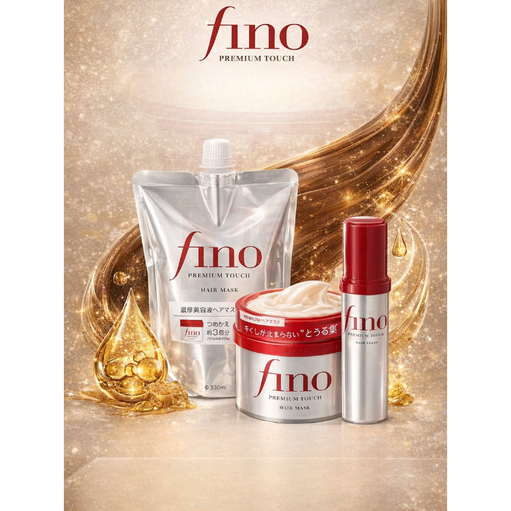 [ของแท้ญี่ปุ่น] Fino Premium Touch Hair Care มาส์กผม / ถุงเติม / แฮร์ออยล์ บำรุงผมเสีย นุ่มลื่น เงางาม