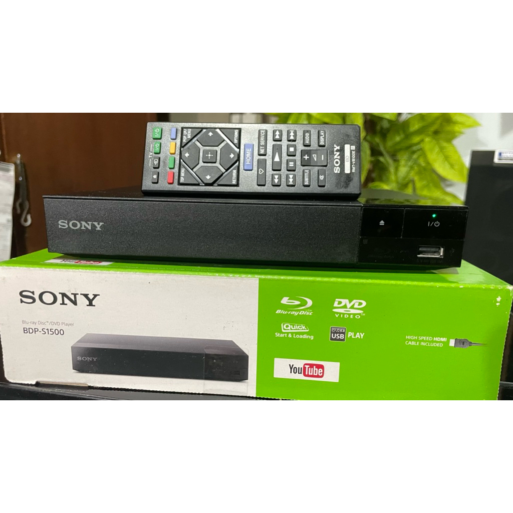 เครื่องเล่นดีวีดี SONY BDP-S1500 มือสอง
