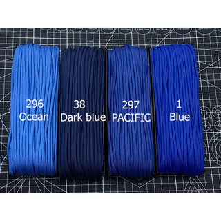 SOLID COLOR เชือกพาราคอร์ด PARACORD 550 สีล้วน ยาว 100 ฟุต