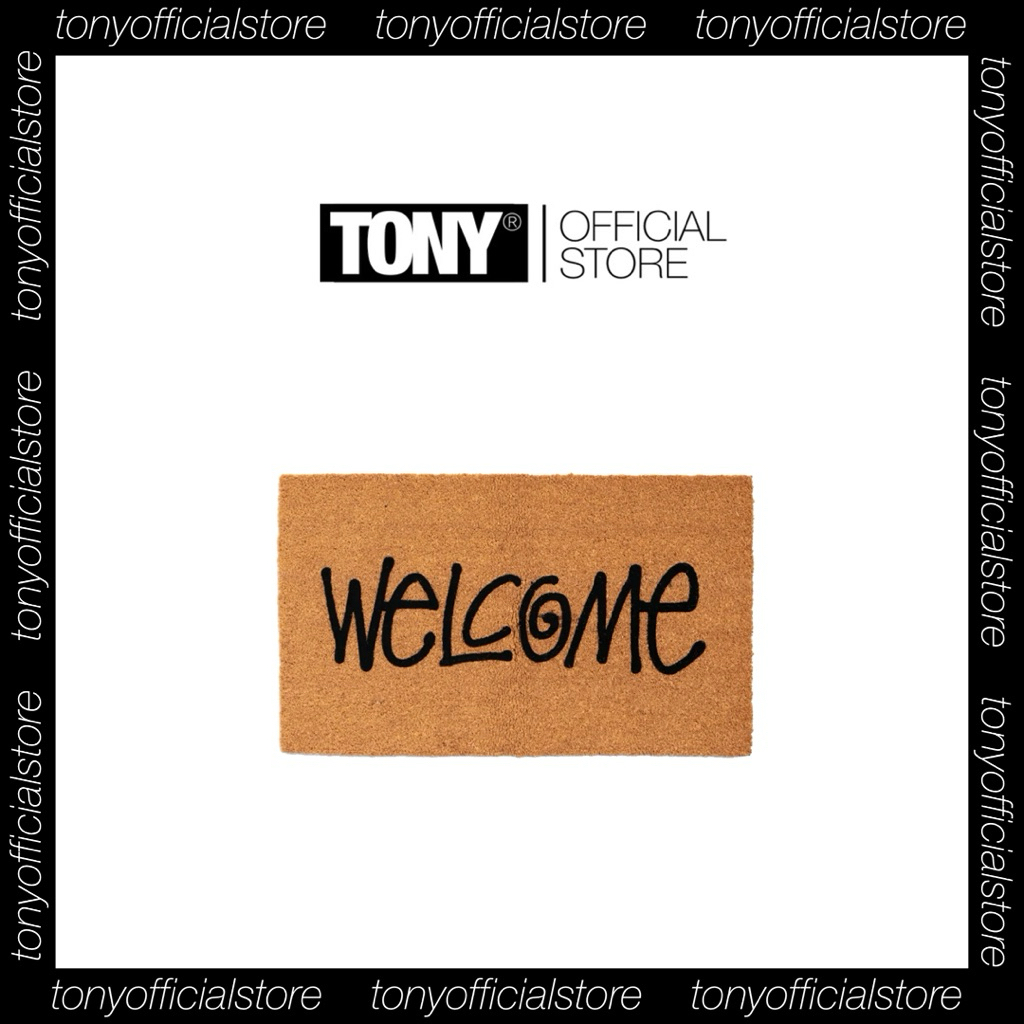 [มีสินค้าพรัอมส่ง]STUSSY WELCOME MAT