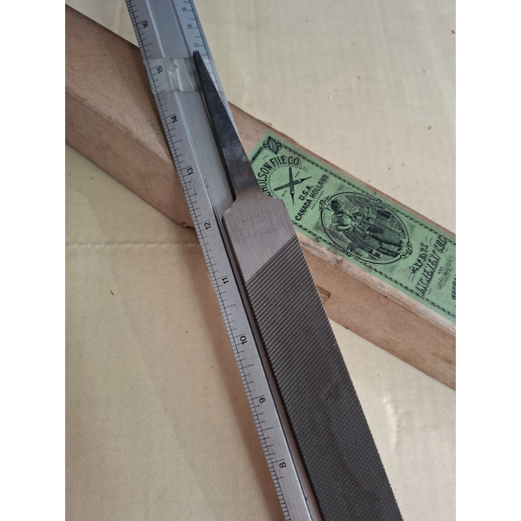 ตะไบแบนหยาบ Nicholson 12 นิ้ว (Canada)