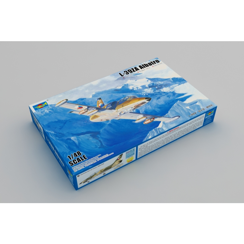 1/48 L-39ZA plastic model kit #05805 Trumpeter สามารถทำเป็นตัว ทอ. ไทยได้