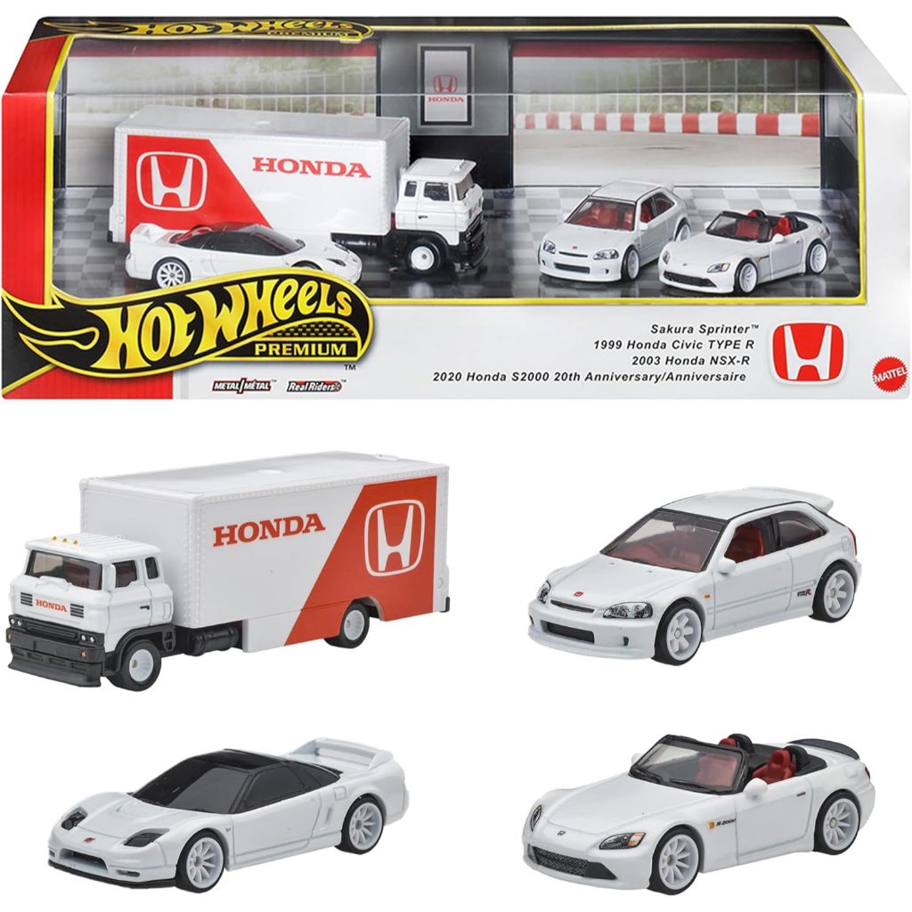 Hotwheels Premium | Set Box HONDA สเกล 1:64