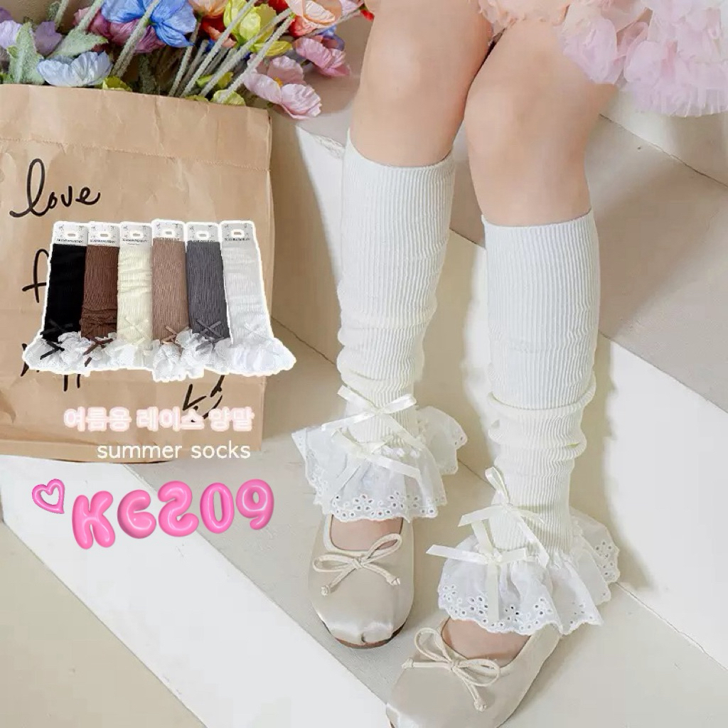 KC209 ถุงขา ถุงเท้า แฟชั่นเด็ก สำหรับงานแสดง เต้นโชว์ น่ารัก พร้อมส่งในไทย งานเข้าใหม่