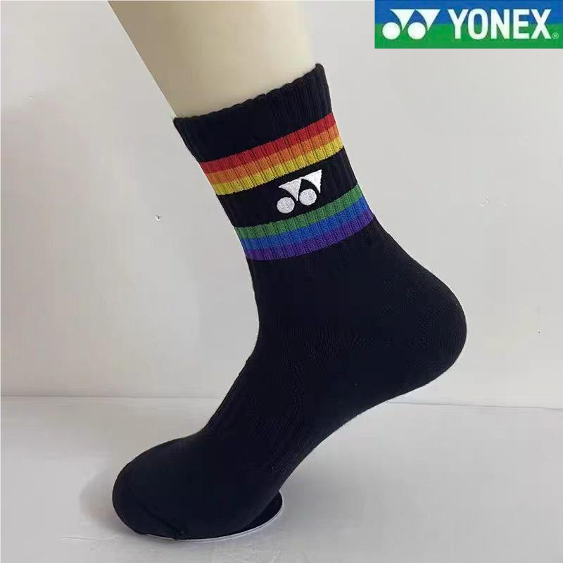 ถุงเท้ารุ่นใหม่ ผ้าหนานุ่ม ซับเหงือดีที่สุด ถุงเท้า Yonex แบบมีข้อกลาง เหนือตาตุ่ม ถุงเท้าโยเน็กซ์ถุงเท้าข้อยาวถึงกลาง พ - รูปที่ 7