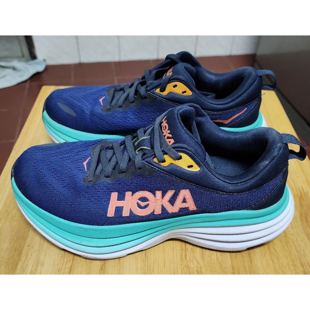 HOKA BONDI 8 รองเท้าวิ่งมือสองของแท้