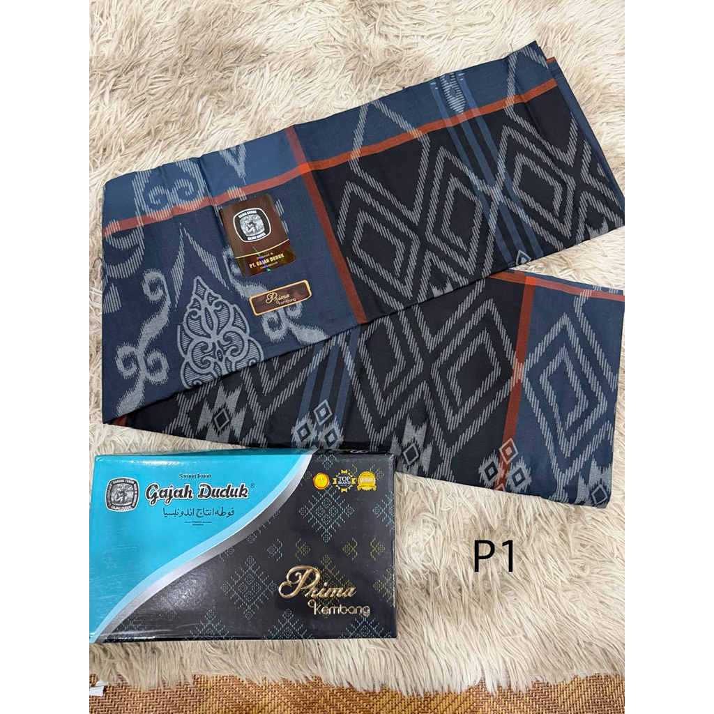 ผ้าโสร่งชาย gajah duduk prima