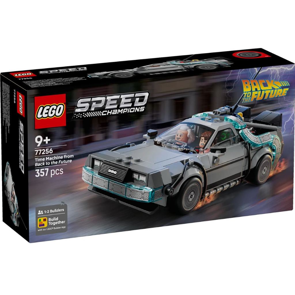 LEGO® Speed Champions Time Machine from Back to the Future 77256
