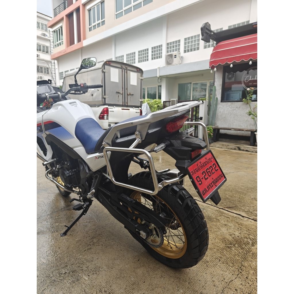 ชุดแร็คHONDA TRANSALP750 ชุดแร็คXL750 แร็คข้างXL750 แร็คท้ายXL750
