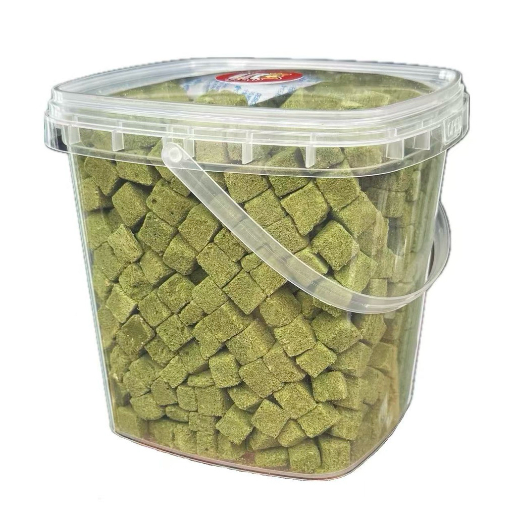 อกไก่ผสมหญ้าแมว [กระปุก XL] 370g Freeze dried Cat Treats เสริมวิตามิน ลดก้อนขน ต้นอ่อนข้าวสาลี ขนมแมว ฟรีซดราย
