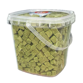 อกไก่ผสมหญ้าแมว [กระปุก XL] 370g Freeze dried Cat Treats เสริมวิตามิน ลดก้อนขน ต้นอ่อนข้าวสาลี ขนมแมว ฟรีซดราย