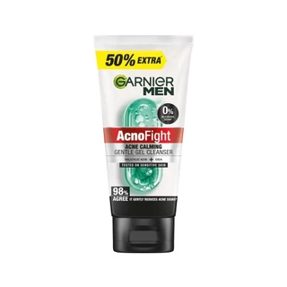 Garnier Men Acnofight Acne Calming Gentle Gel Cleanser เจลล้างหน้าสำหรับผู้ชาย สูตรอ่อนโยน 150 ML.