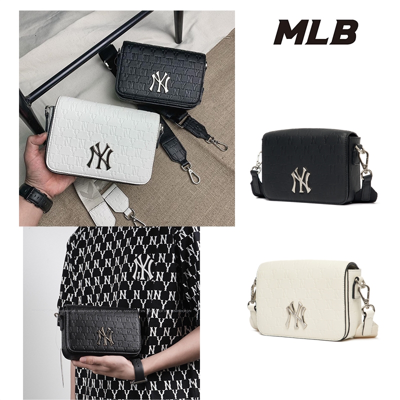 MLB พร้อมส่ง ของแท้💯% กระเป๋าMLB cross body bag กระเป๋าสะพายข้าง กระเป๋าNY รุ่นใหม่ล่าสุด